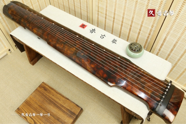 上海市收藏级古琴【犀牛皮纹仲尼式】